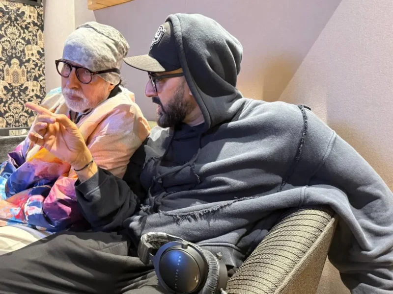 Amitabh Bachchan Finds Joy In Collaboration With Abhishek