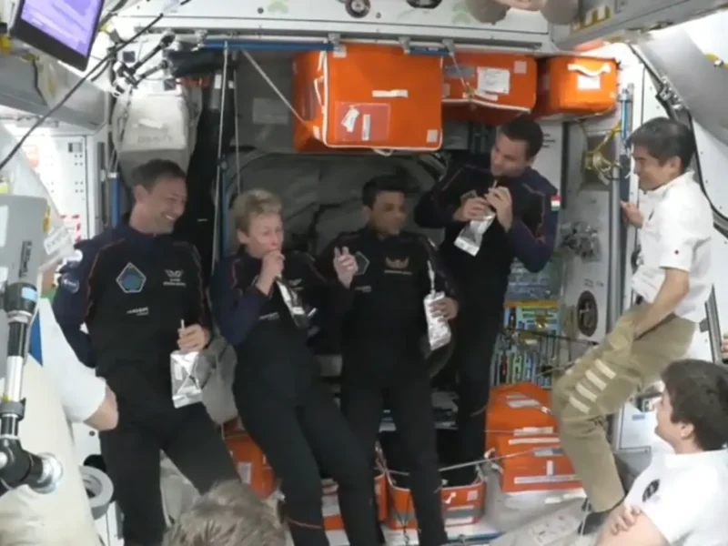Shubhanshu Shukla Enters Space Station